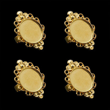 My Store RING BEZELS Gold Ring Bezels