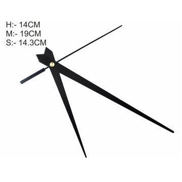 Crafteria BIG / BLACK Pointed Clock Needles