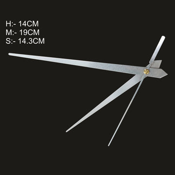 Crafteria BIG / SILVER Pointed Clock Needles