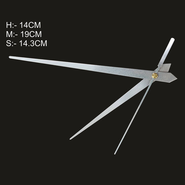 Crafteria BIG / SILVER Pointed Clock Needles