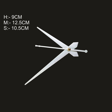 Crafteria SMALL / SILVER Pointed Clock Needles