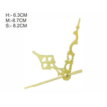 Crafteria MEDIUM / GOLD Clock Maharaja Hands