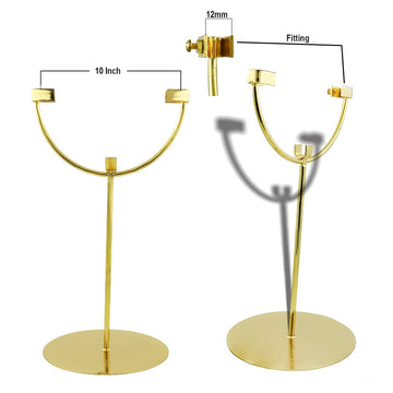 My Store 10 Inch / Gold Moon Stand