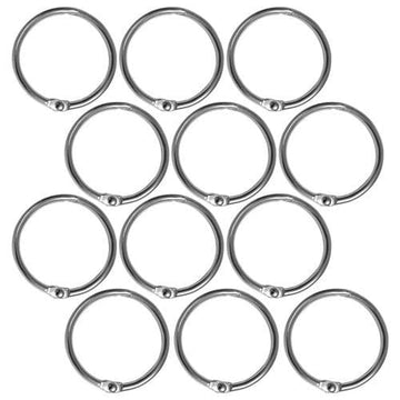 Crafteria 25MM / SILVER BOOK BINDING RING