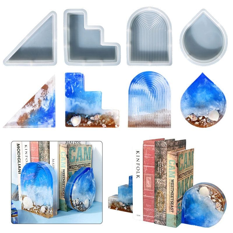 My Store Silicon Mould Rainbow Arch 48Mm Deep Casting Bookend Mould