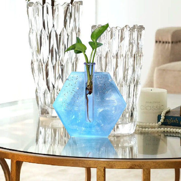 My Store Silicon Mould Hexagon Test Tube Planter Mould