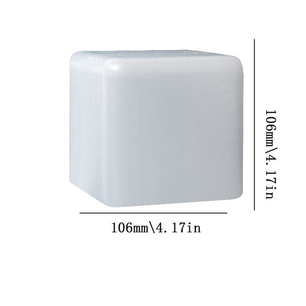 My Store Silicon Mould 10.6 Cm Cube Shaped Paper Weight Mould