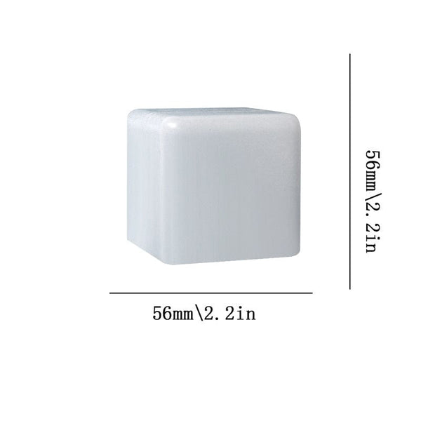 My Store Silicon Mould 5.6 Cm Cube Shaped Paper Weight Mould