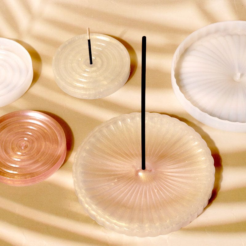 My Store Silicon Mould Big Round Incense Stick (Agarbathi) Stand Mould