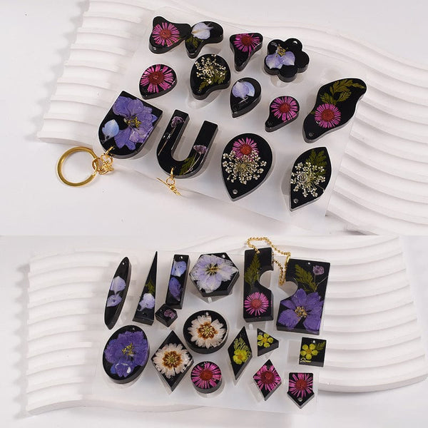 My Store Silicon Mould 13 Cavity Jewellery & Keychain Mould
