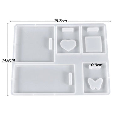 My Store Silicon Mould ID Card & Luggage Tag Holder Mould