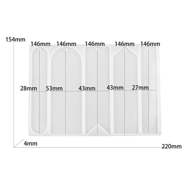 My Store Silicon Mould Big Size Bookmark Mould