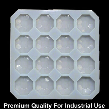 JUST CRAFT IT 16 Cavity Diamond 50gms silicon soap mould