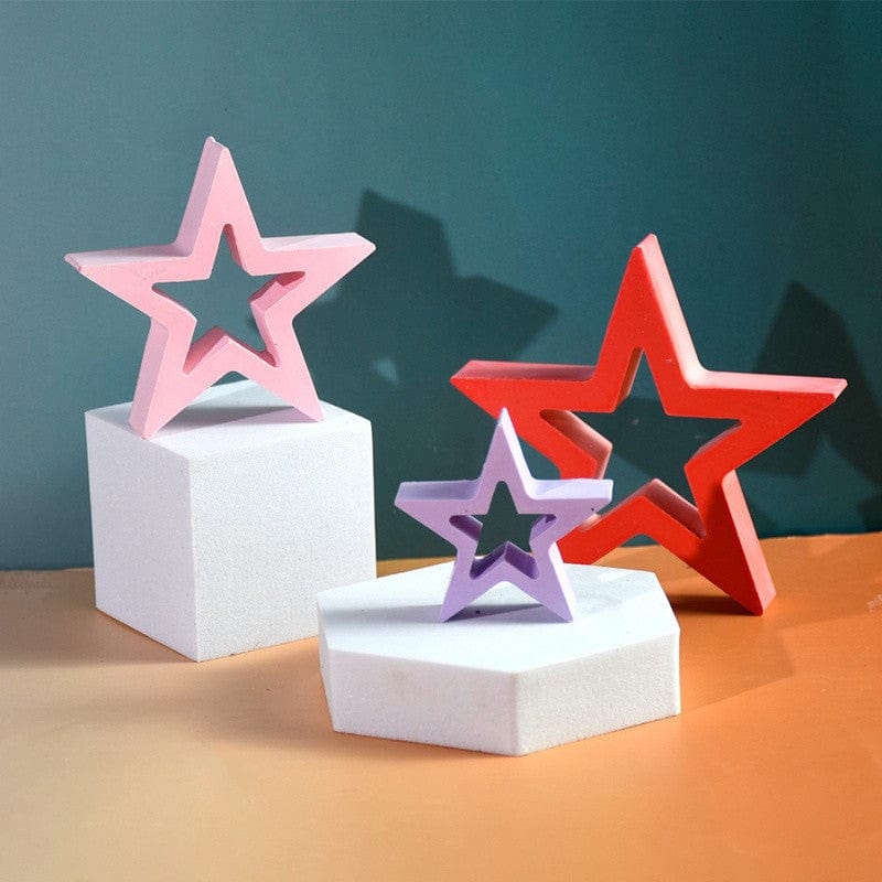 My Store Silicon Mould Large Hollow Star Mould