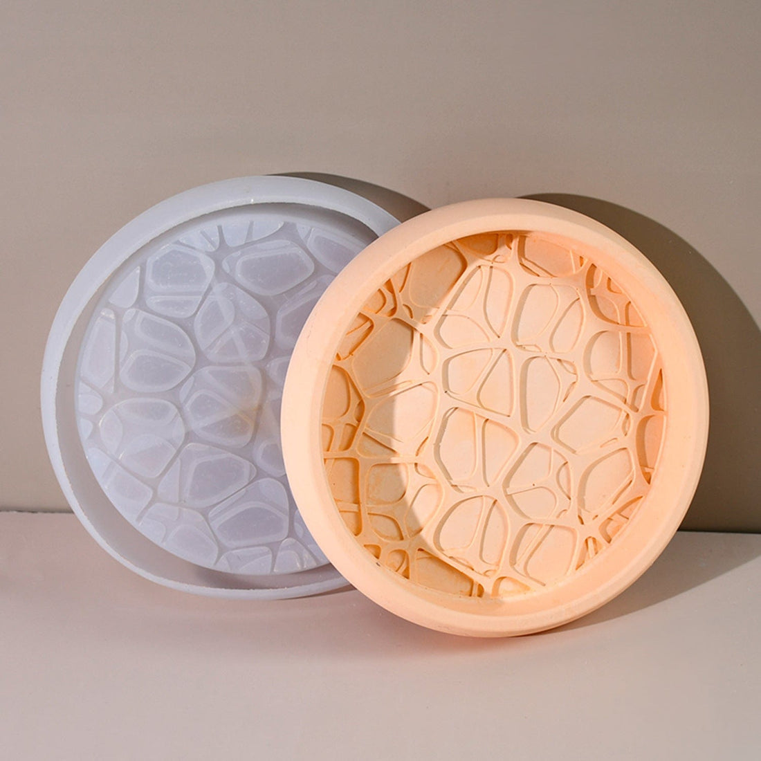 My Store Silicon Mould Water Ripple Plate Mould
