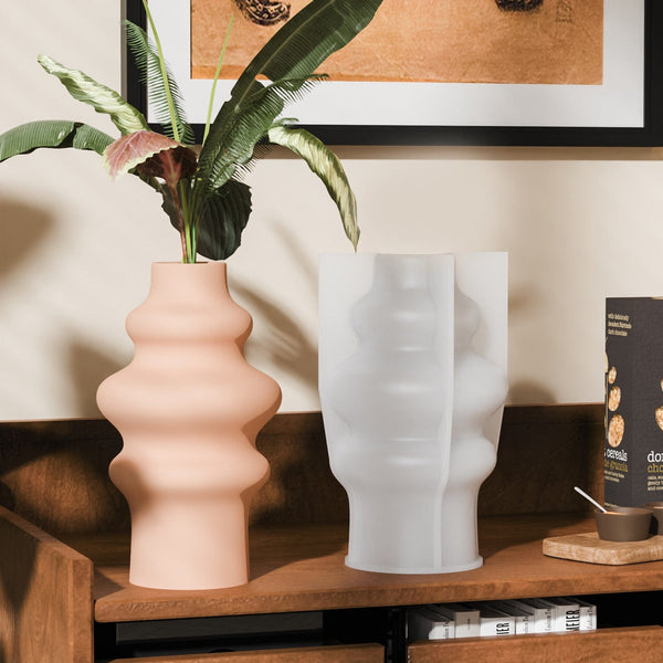 My Store Silicon Mould Flower Vase Mould