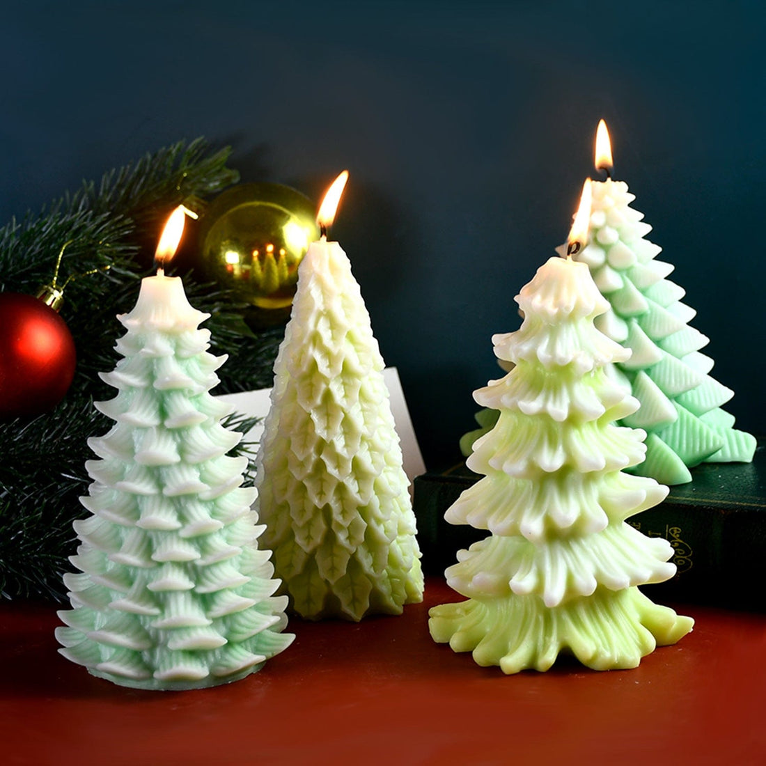 My Store Silicon Mould Christmas Tree Large Mould