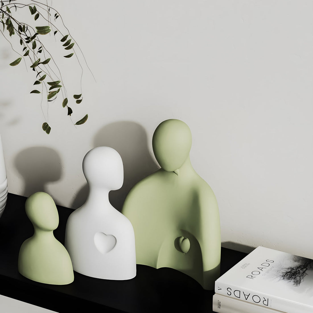 My Store Silicon Mould Family Statue Showpiece Mould