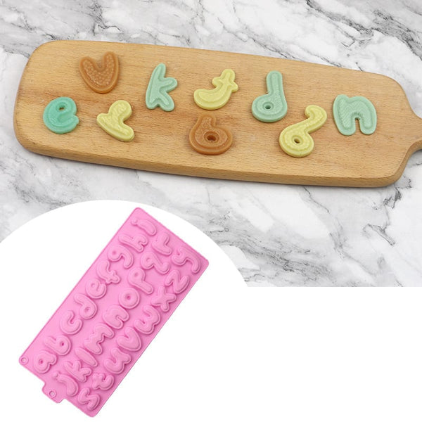 My Store Silicon Mould Creative Alphabet Font Mold
