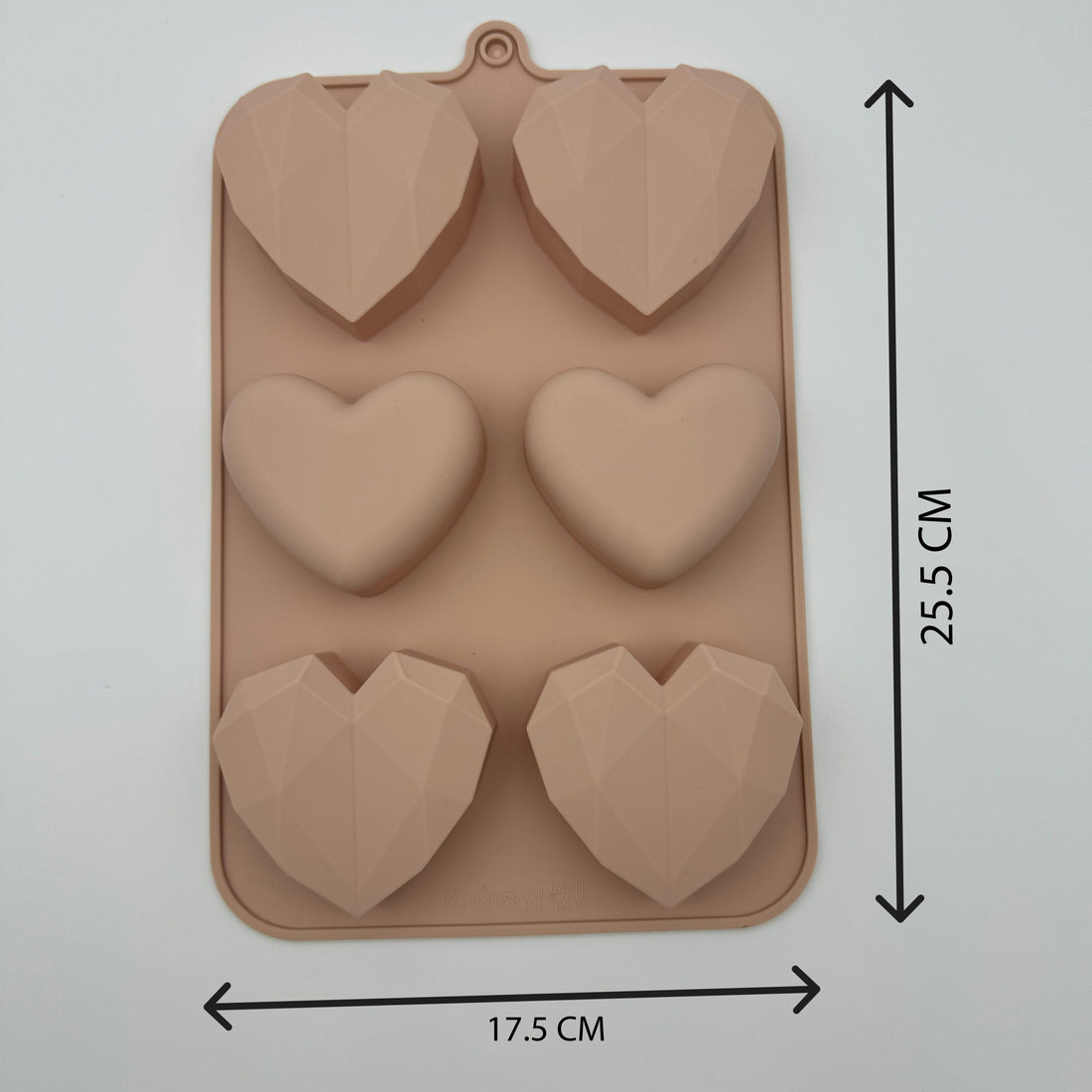 Crafteria Geomatric Shape Heart Silicone Mould
