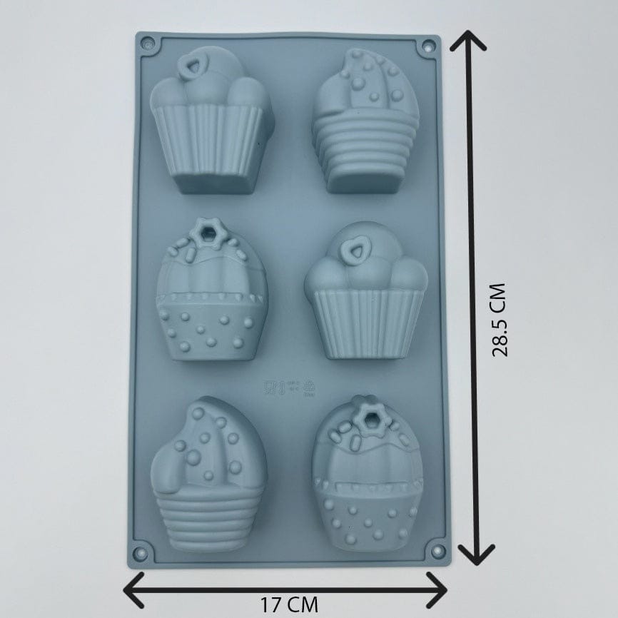 Crafteria Sweet Treats Cupcake Silicone Mould
