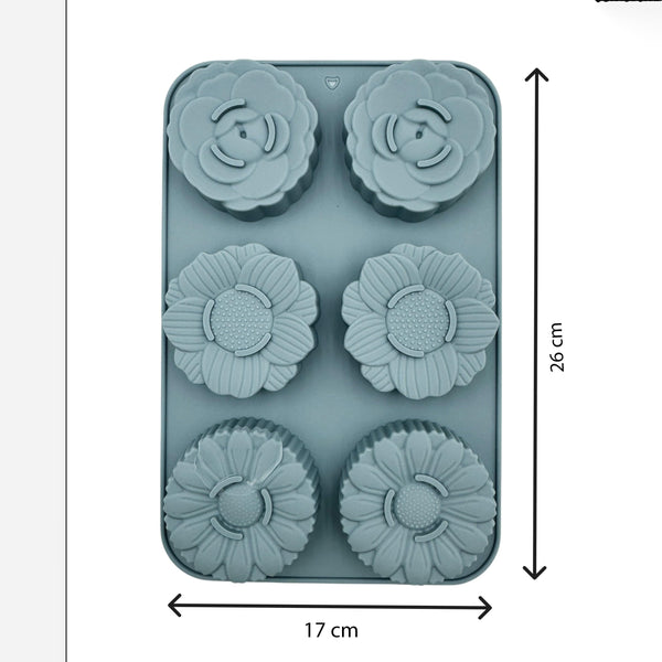 Crafteria Flower Mould ( Candle, Soap, Chocolate)