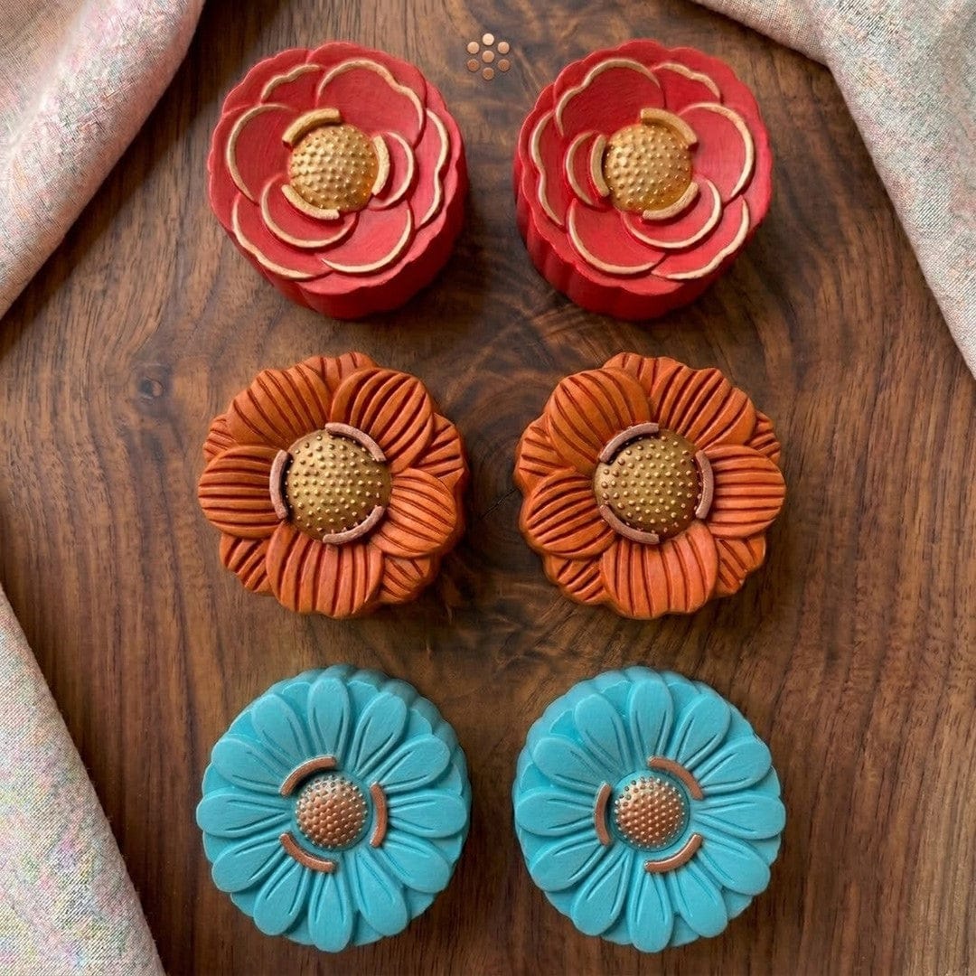 Crafteria Flower Mould ( Candle, Soap, Chocolate)