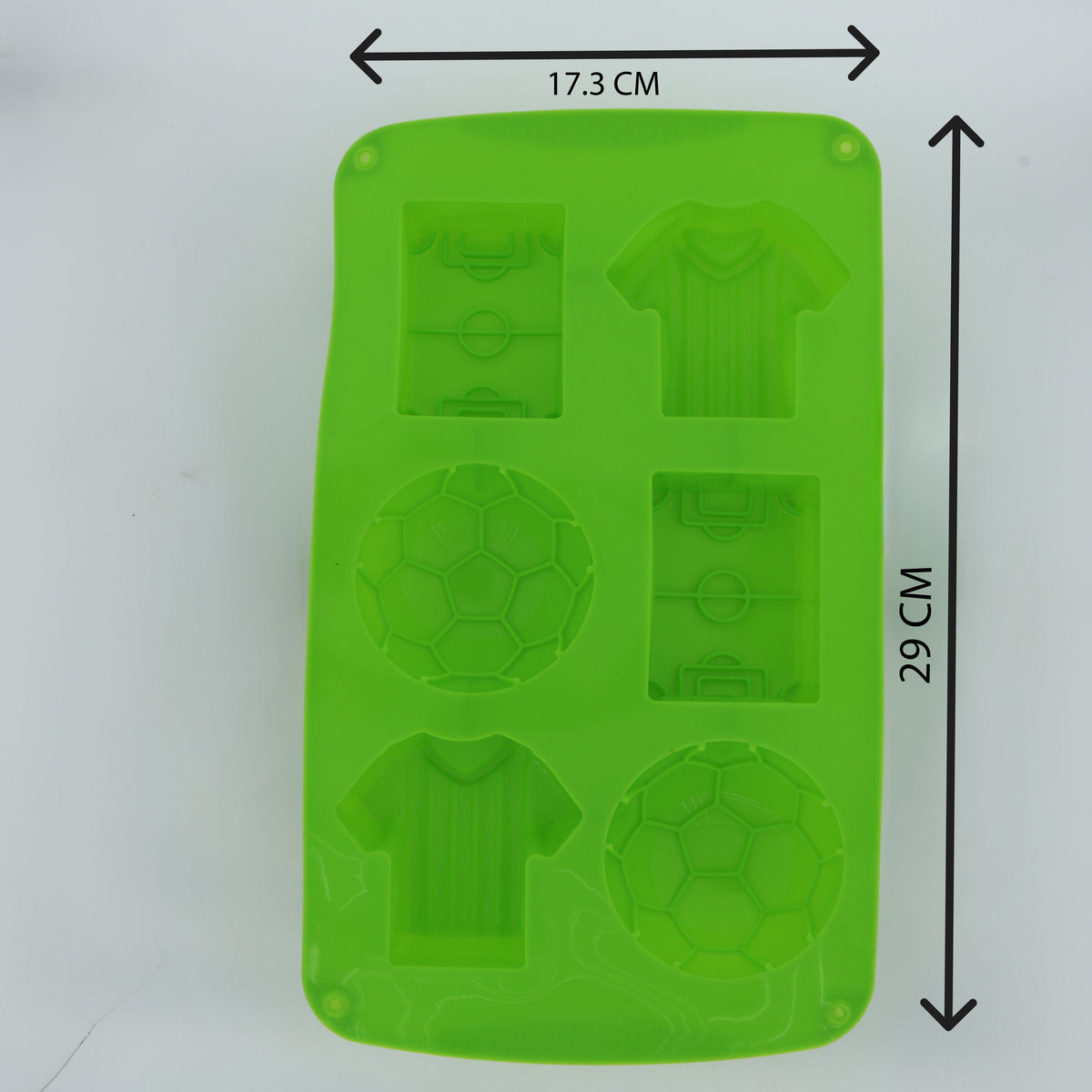 My Store Silicon Mould Football Accessories, T-shirt, Ball, Playground Mould