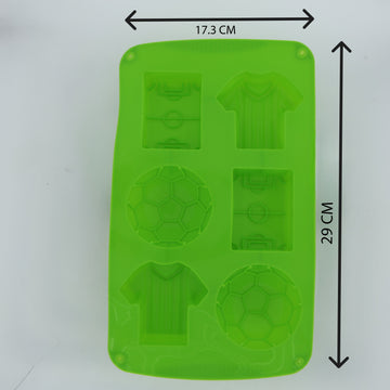 My Store Silicon Mould Football Accessories, T-shirt, Ball, Playground Mould