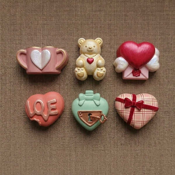 Crafteria Valentine Chocolate Mould/ Heart Shape Mould