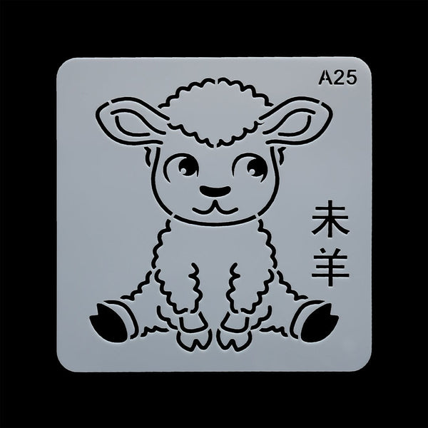 Crafteria Stencil A025