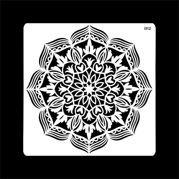 Crafteria Stencil B012