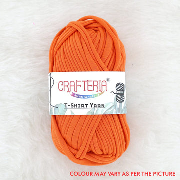 Crafteria Orange T-SHIRT YARN