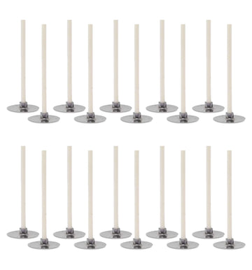 Crafteria 2 Inch Premium Paraffin-Coated Candle Wick