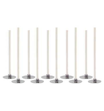 Crafteria 3 Inch Premium Paraffin-Coated Candle Wick