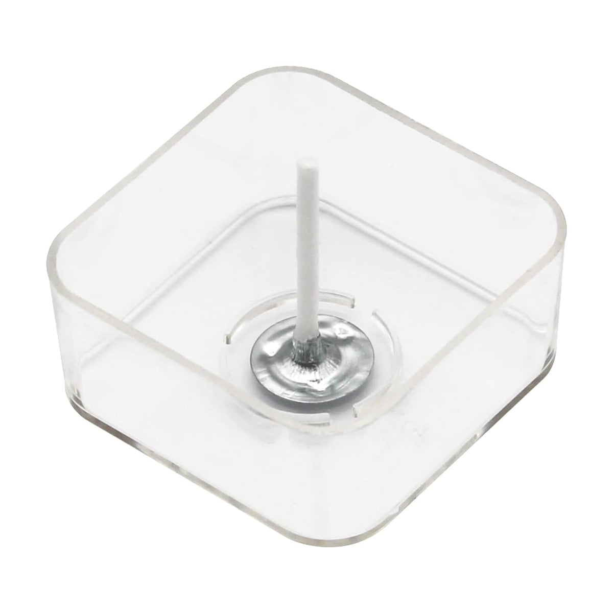 Crafteria Square Tealight Cups Polycarbonate For Tealight Candles