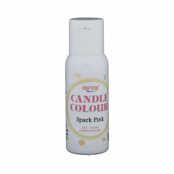 Crafteria Spark Pink Candle Colour