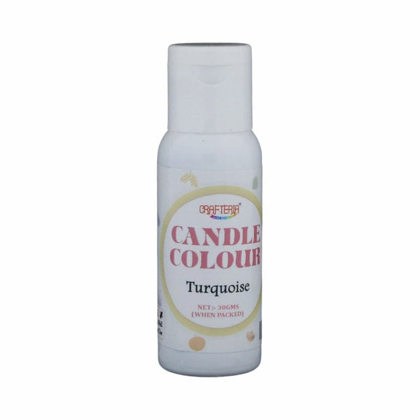 Crafteria Turquoise Candle Colour