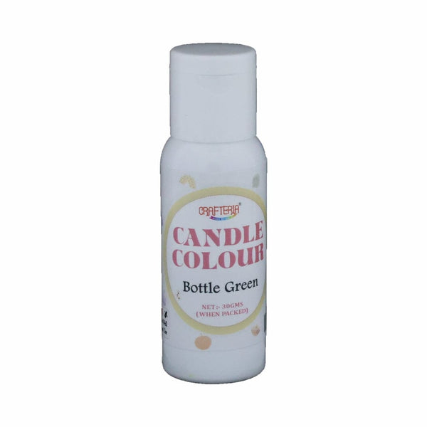 Crafteria Bottle Green Candle Colour